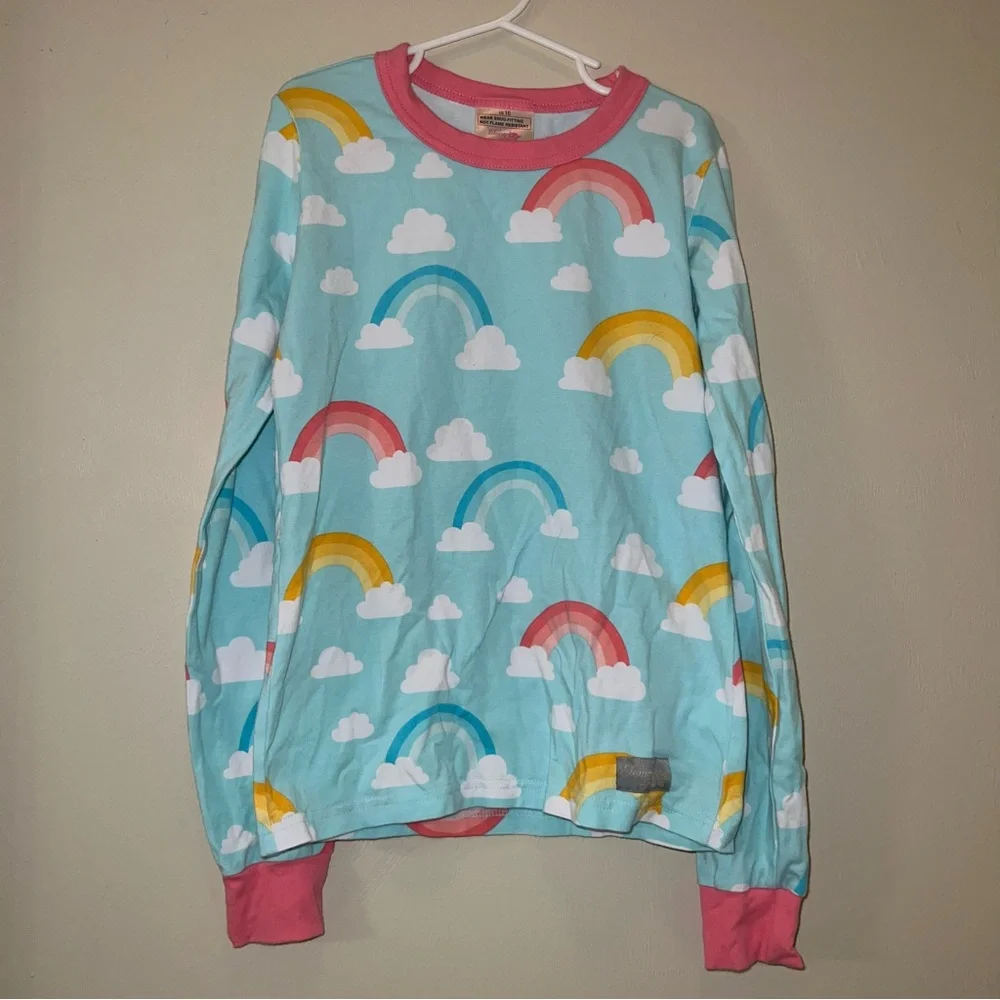 Eleanor Rose Rainbow Pajama Set